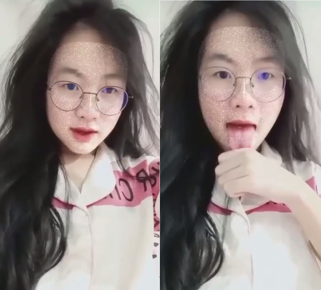 Sinh viên thèm cu tưởng tượng đang liếm