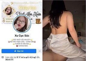 Xu Cục Súc khoả thân khe hàng với người yêu